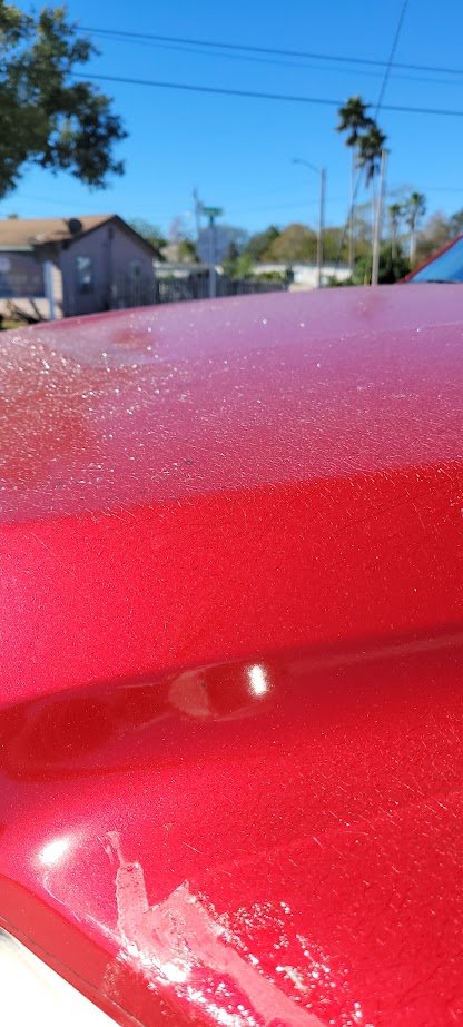 Hood Protectant Film Disintegrated Can T Remove Advice Toyota