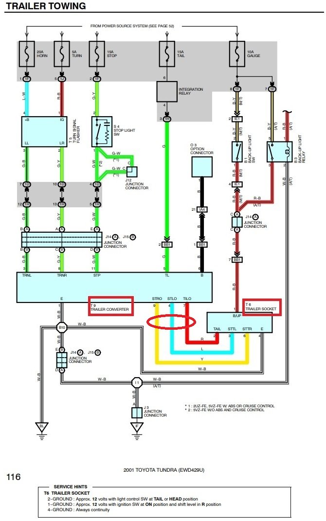 01 First Gen Trailer Wire Diagram 