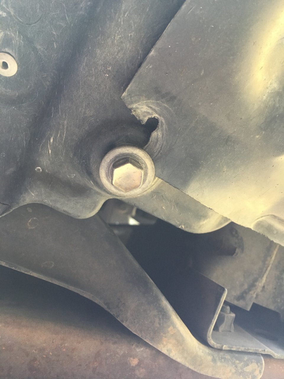 Replacing front undercarriage guard | Toyota Tundra Forum