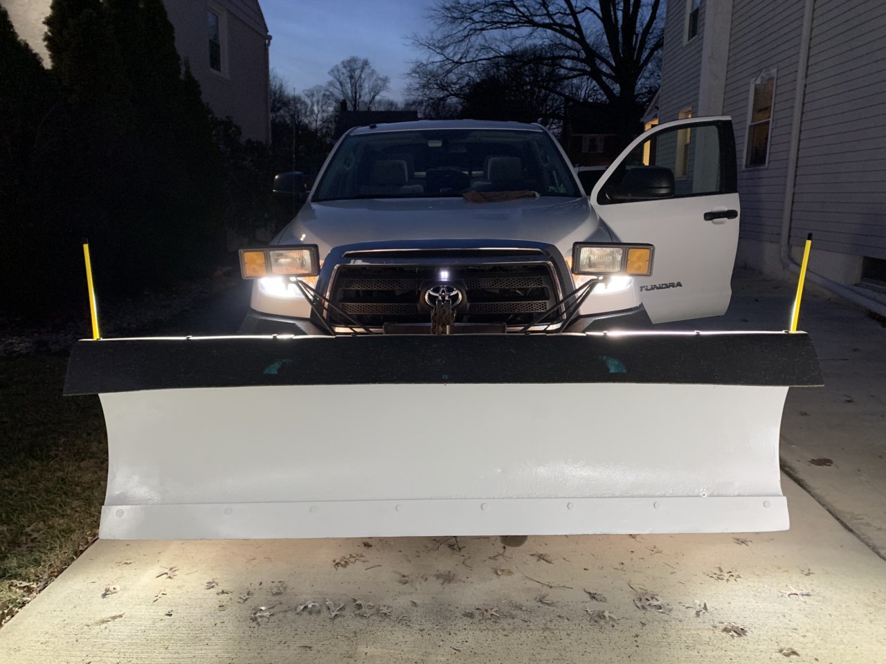 Plow ready for the snow this year | Toyota Tundra Forum