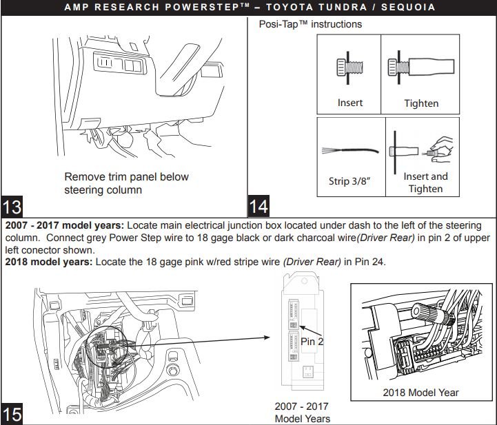 34 Amp Power Step Wiring Diagram - Diagram Information Resource