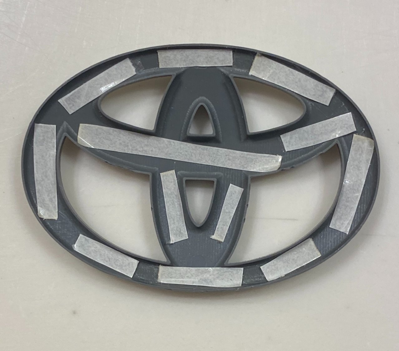 ***SOLD***AJT Steering Wheel Emblem Overlay 2007+ Tundra Cement