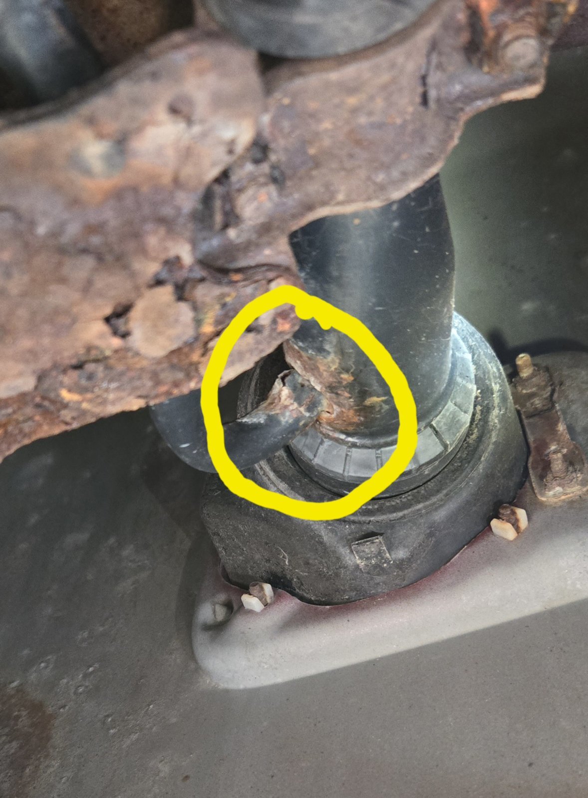 2002 Tundra - fuel filler tube - rusty hose.jpg