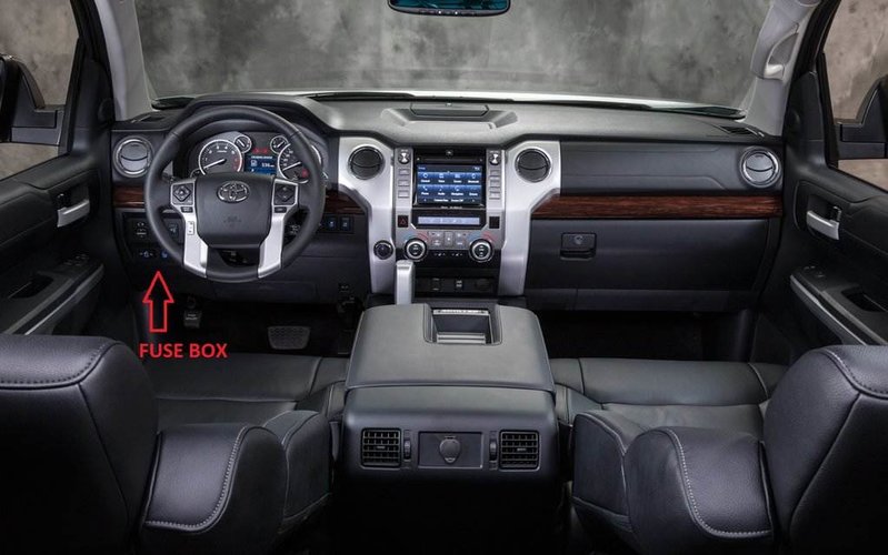 Interior Fuse Box Location And Information Toyota Tundra Forum