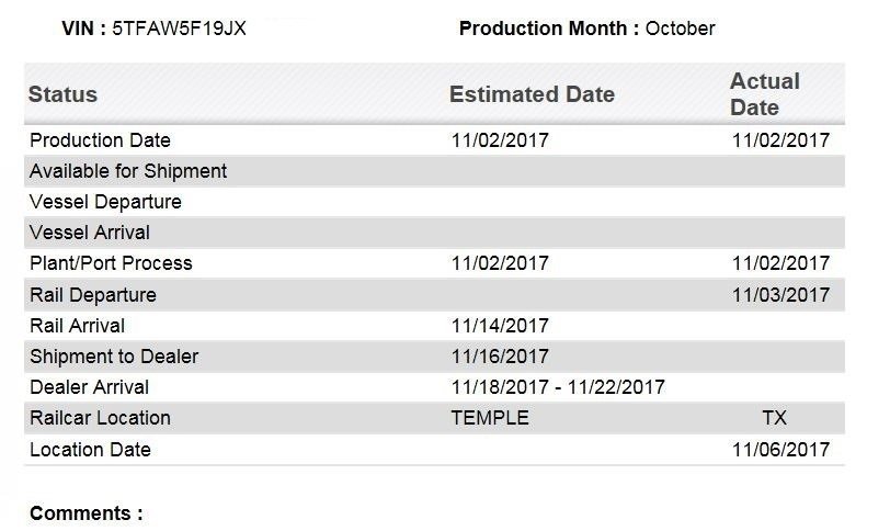 2018 tundra delivery status.jpg