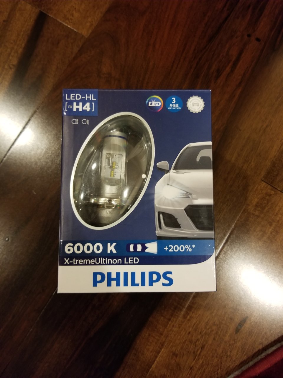 Sold New H4 9003 Philips 6000k X Treme Ultinon Led Headlight Bulbs Toyota Tundra Forum