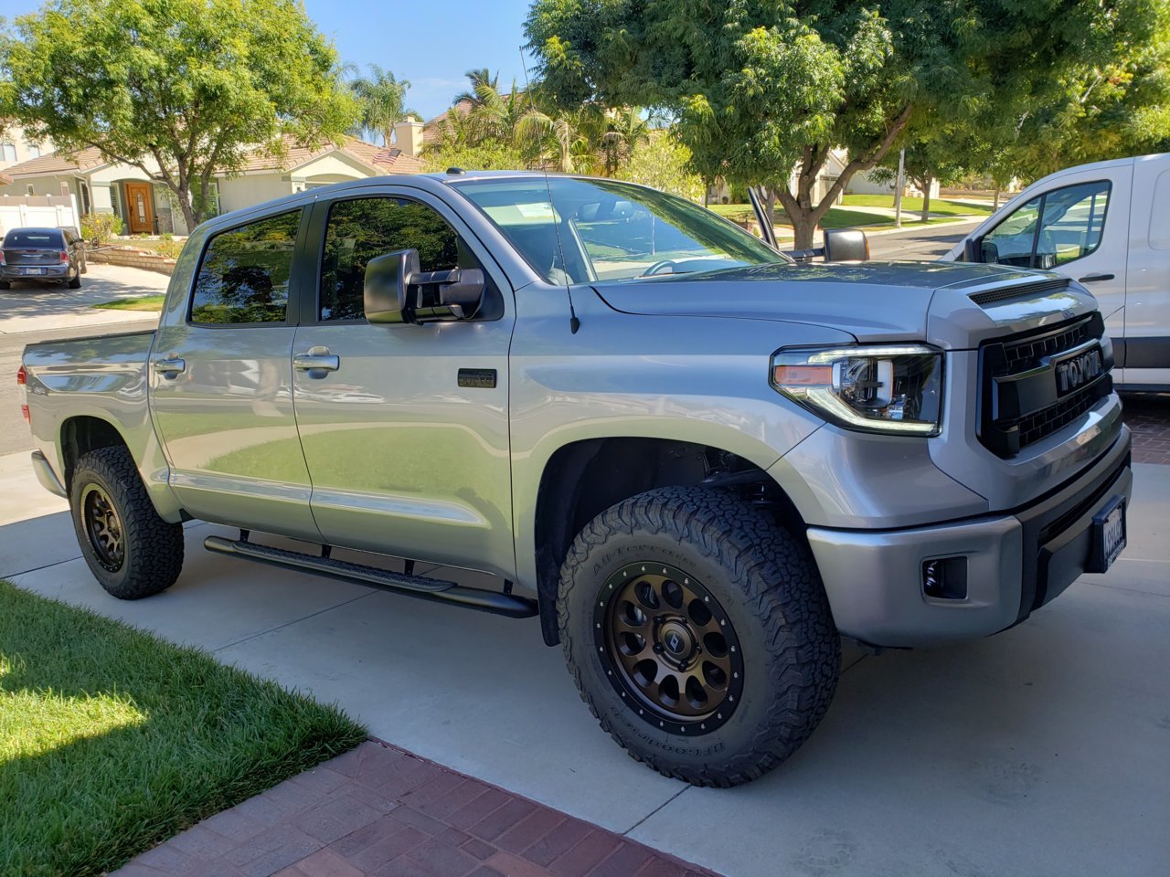 Anyone with bronze wheels on their Tundra Cement ? | Page 2 | Toyota ...