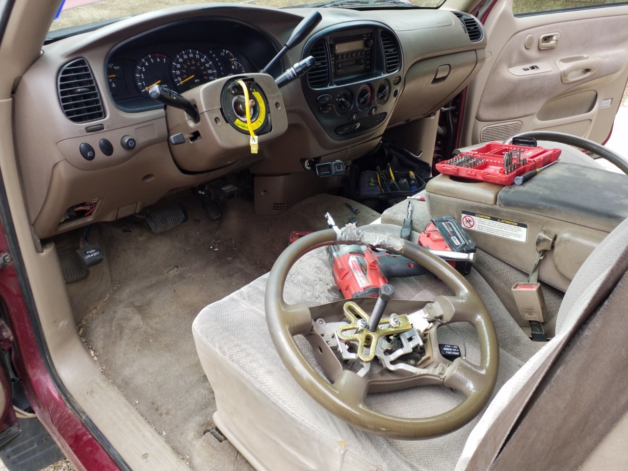 Kinda fixed my power steering? | Toyota Tundra Forum