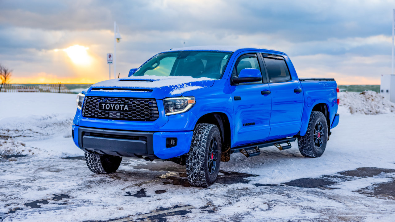 A few pics of my 2019 Voodoo Blue TRD Pro | Toyota Tundra Forum