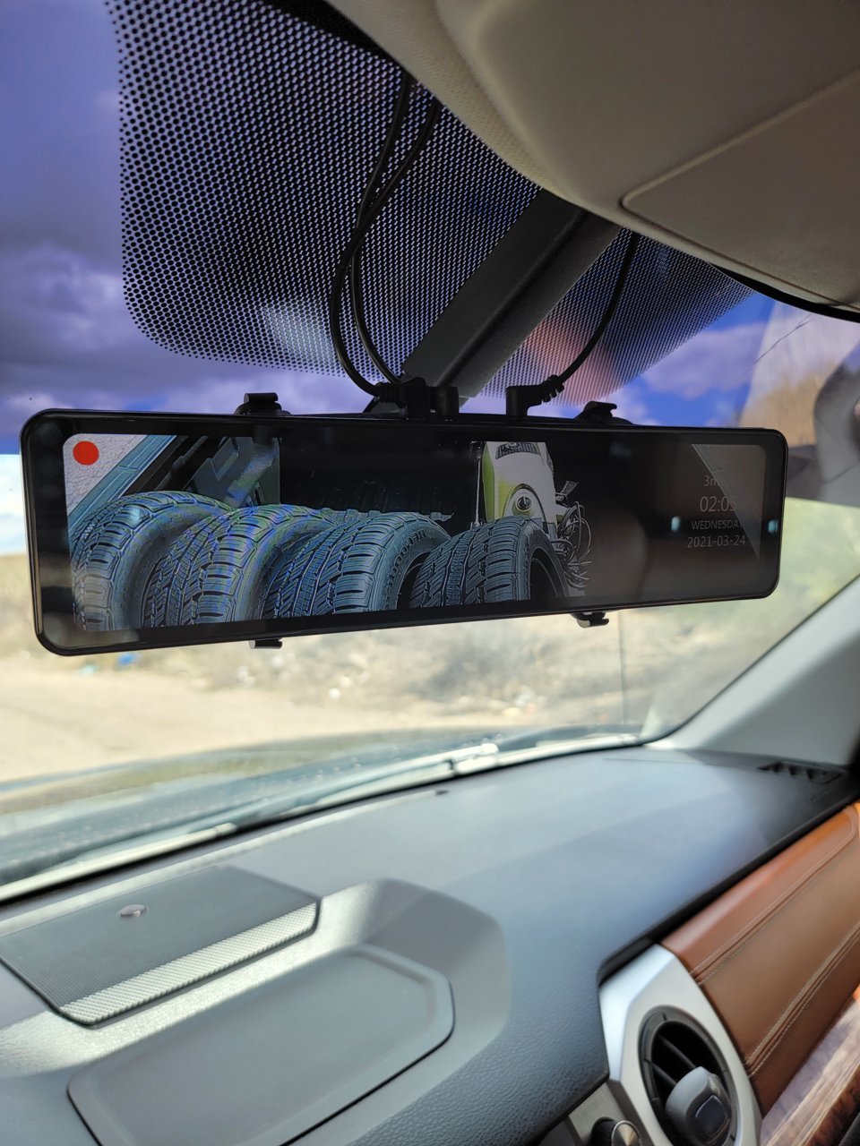 Rear view camera display mounting | Toyota Tundra Forum