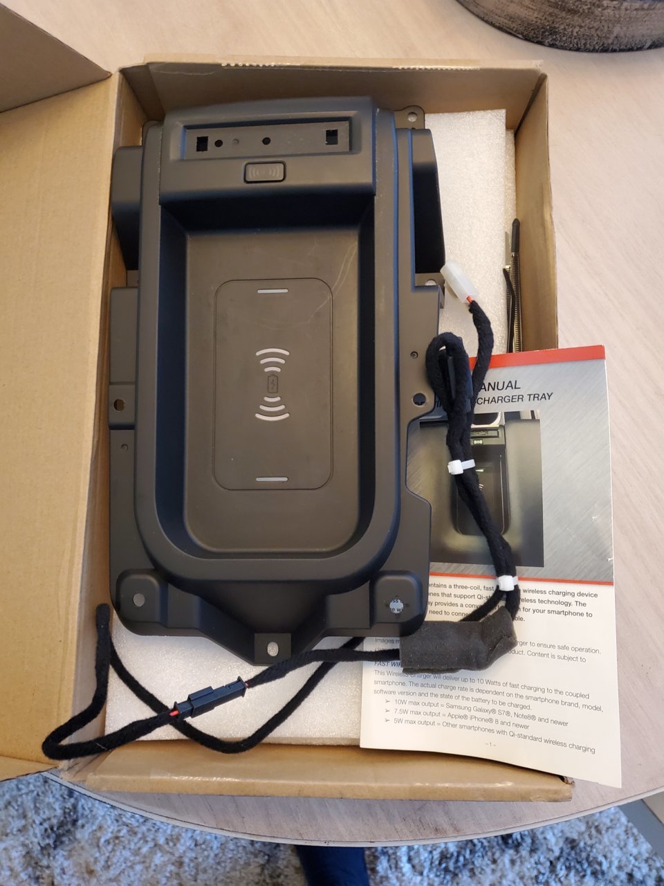 SOLD-----OEM center console charging tray-----$150 shipped | Toyota
