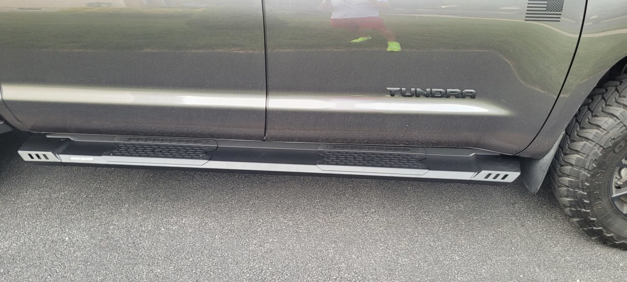 just installed running boards Toyota Tundra Forum