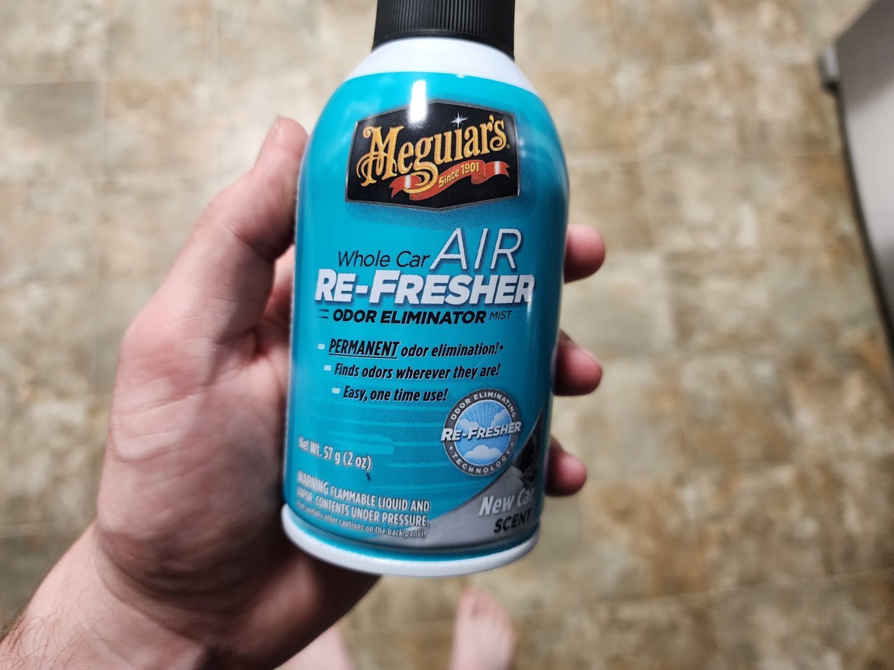 Car smells bad? Definitely try this Meguiars air refresh scent