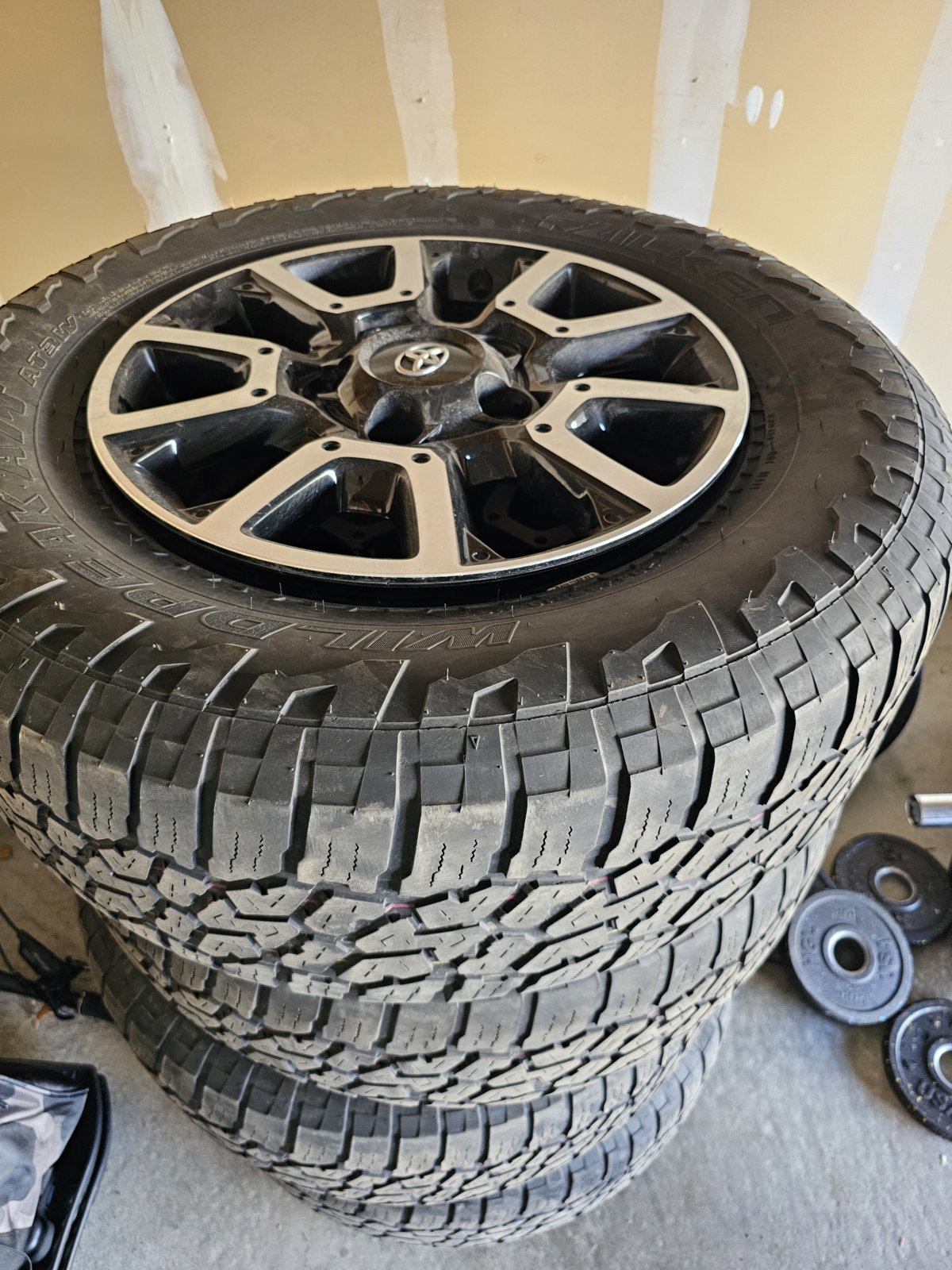 sold TRD OR Wheels with Falken Wildpeaks | Toyota Tundra Forum