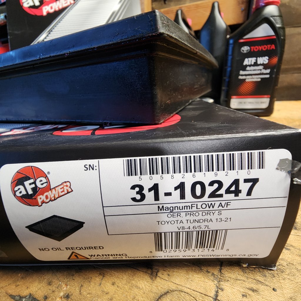 SOLD - AFE Pro Dry S Air Filter (So Cal) | Toyota Tundra Forum