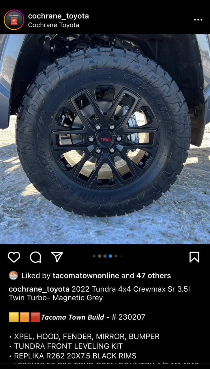 GEN 3 (2022+) Wheels and Tires Photo thread | Page 71 | Toyota Tundra Forum