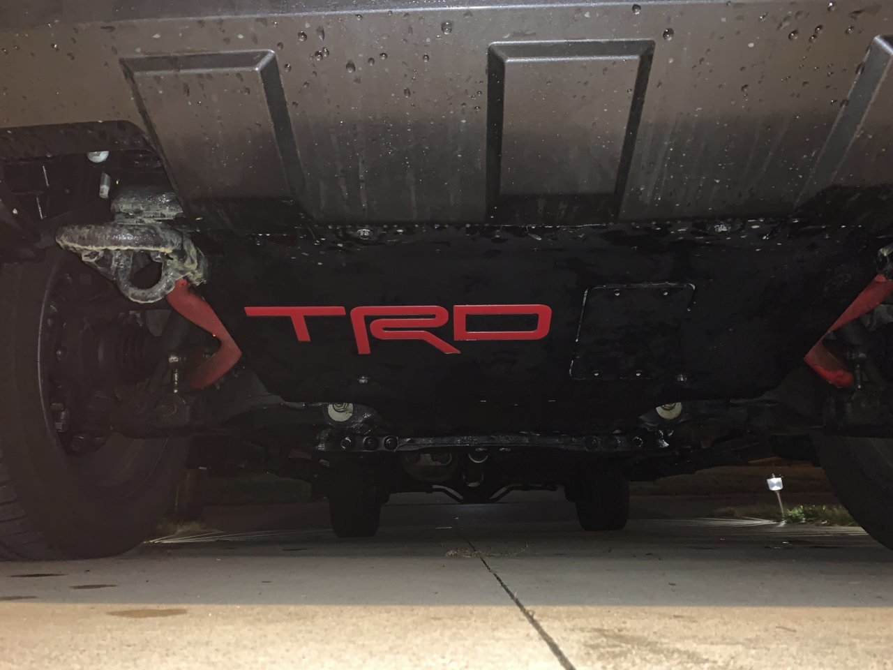 Skid plate powder coated Toyota Tundra Forum