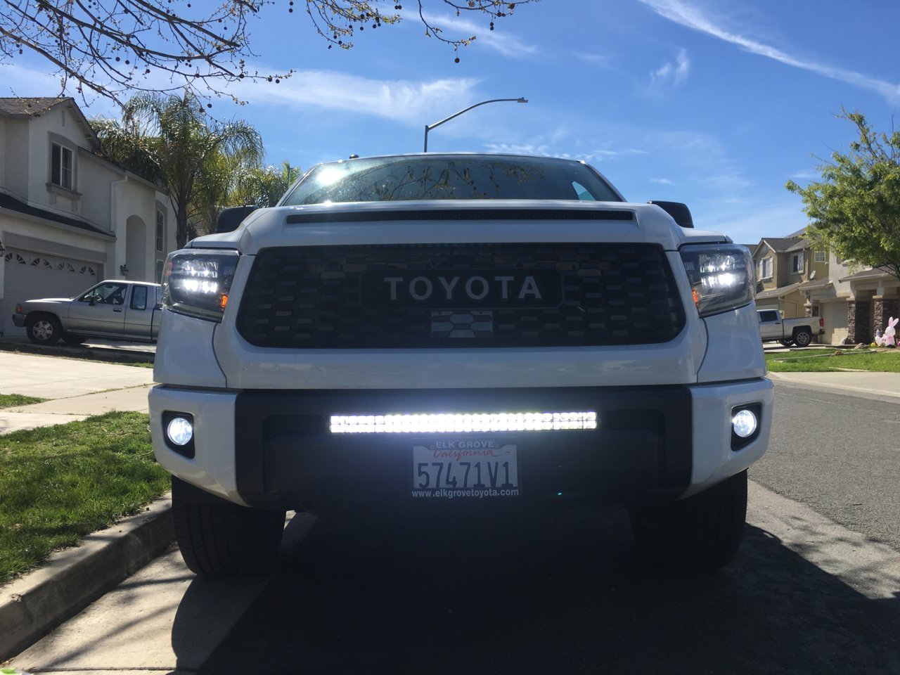Lower Bumper Hidden Light Bar | Toyota Tundra Forum