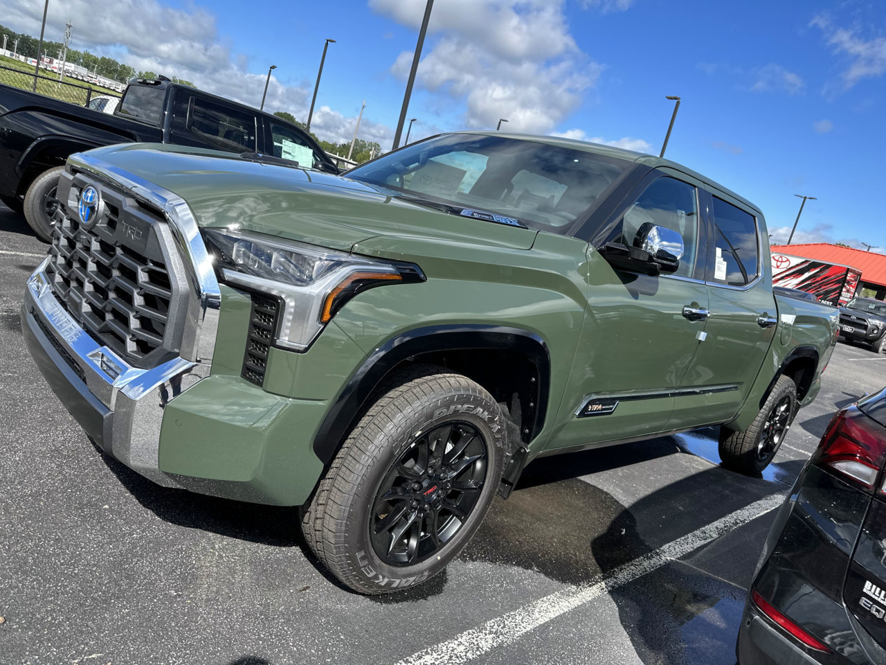 First Tundra - 2023 Army Green, TRD, 1794 | Toyota Tundra Forum