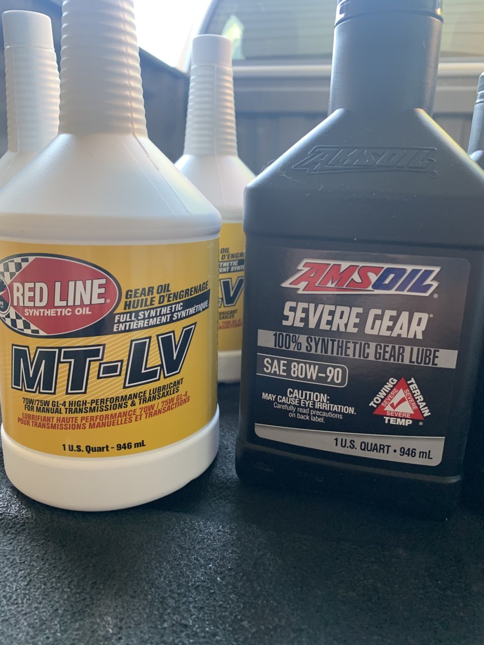 Redline MT-LV 70W/75W gear oil for 5 speed manual 