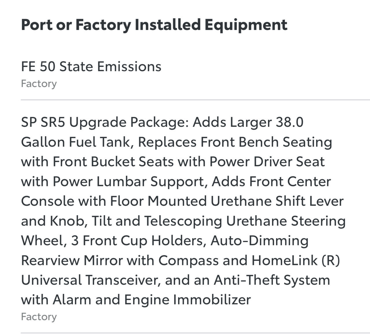 TSS Off Road package equipment | Toyota Tundra Forum