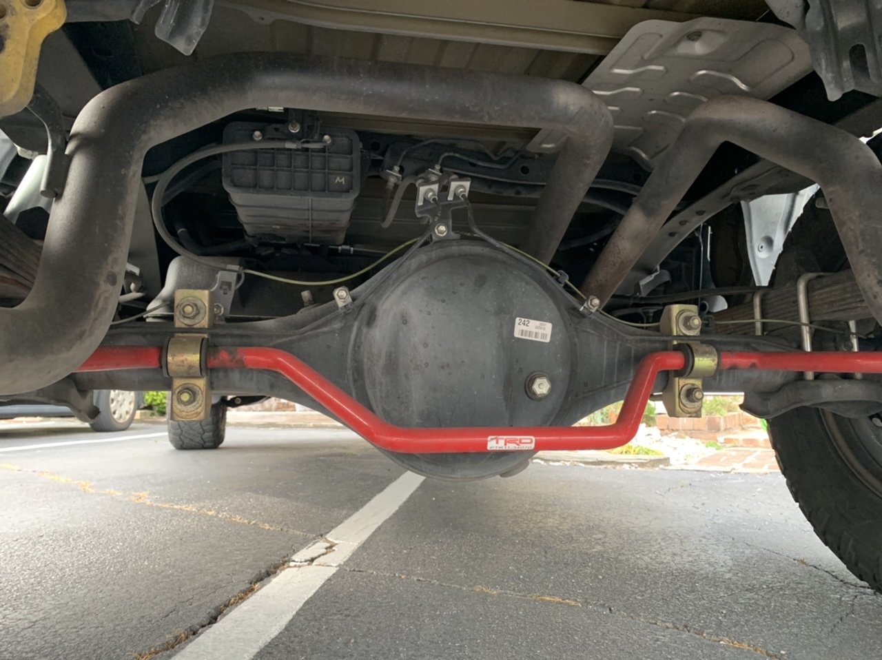 Rear trd sway bar with lift- shackles at 1.5"? | Toyota Tundra Forum