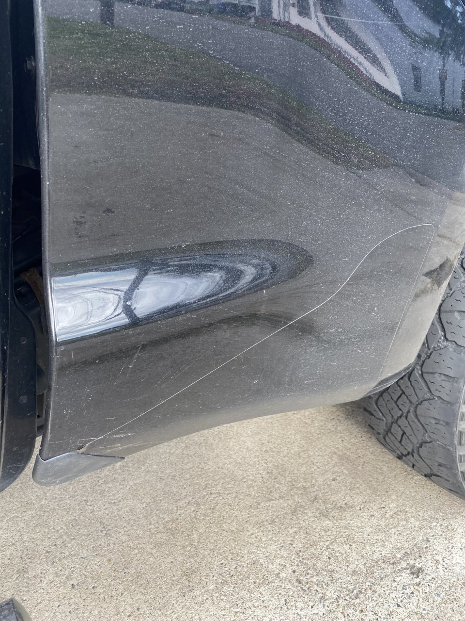 Bubbles on side of vehicle near back tire | Toyota Tundra Forum