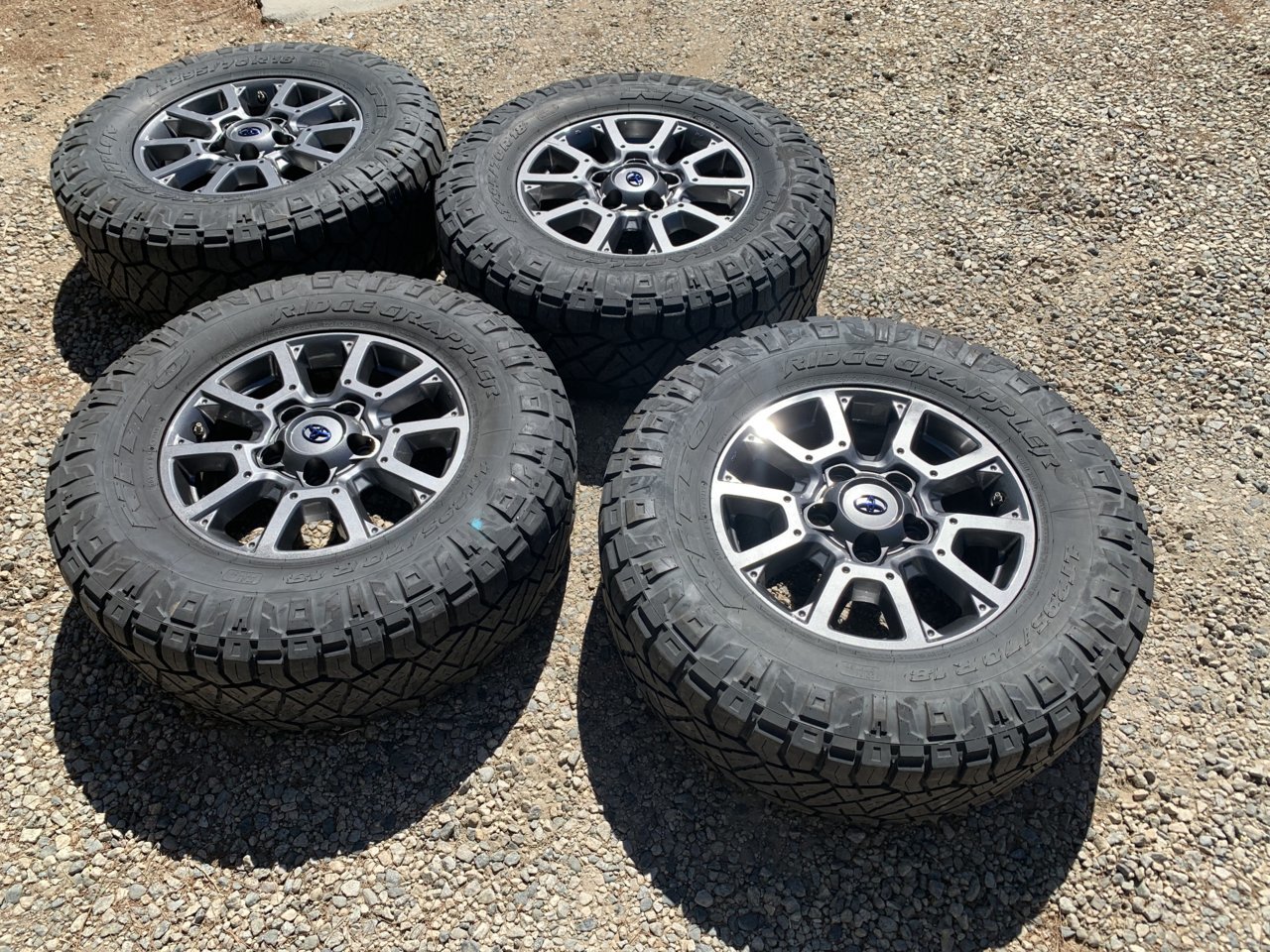 Sold!! F/S TRD OR wheels w/295/70/18 tires | Toyota Tundra Forum