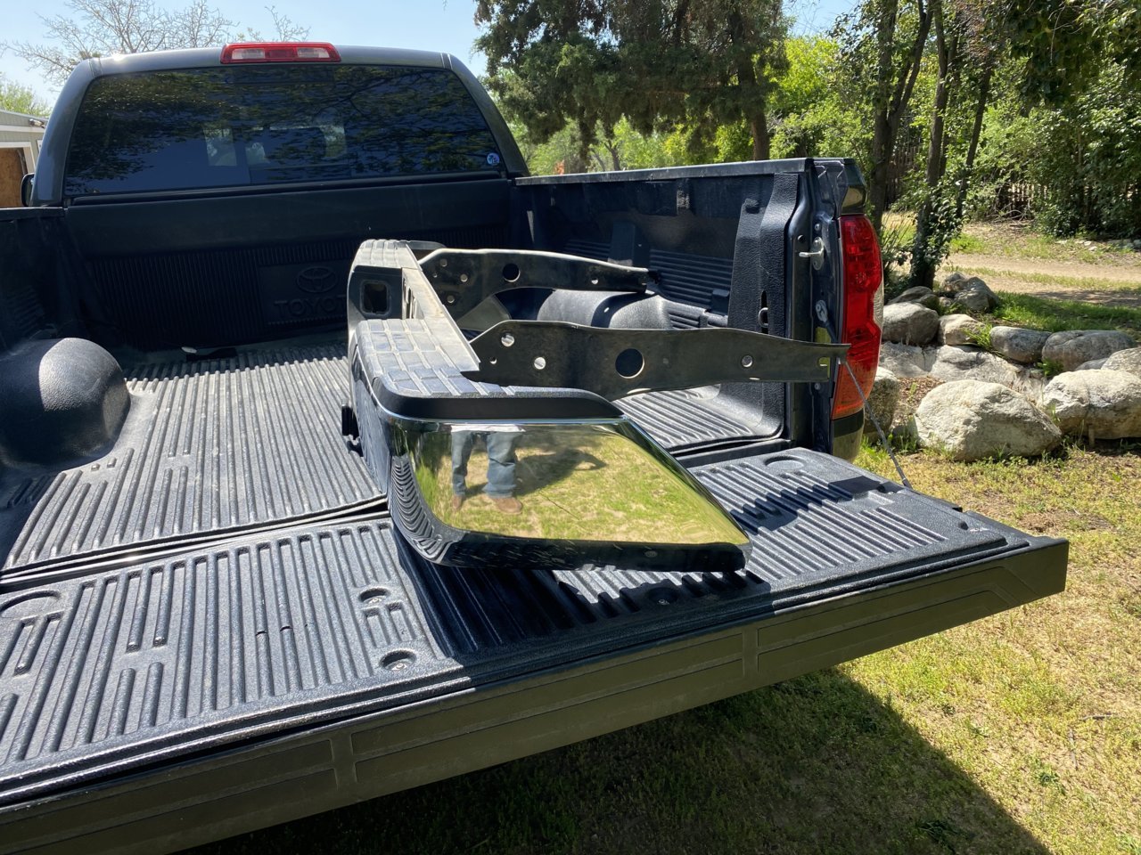 Bumper and Factory Tow Hitch | Toyota Tundra Forum