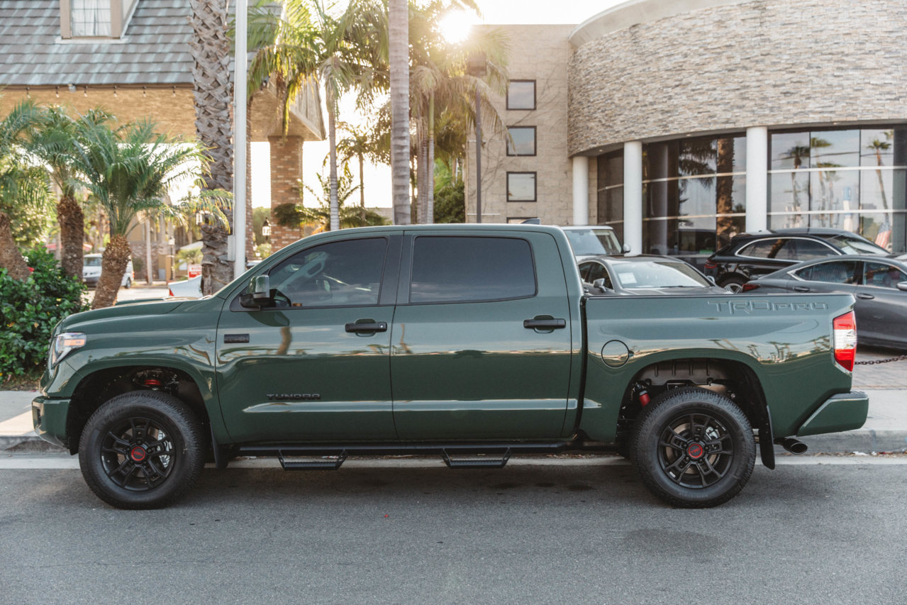 Back In A Tundra 2020 Trd Pro Army Green Build Page 3 Toyota