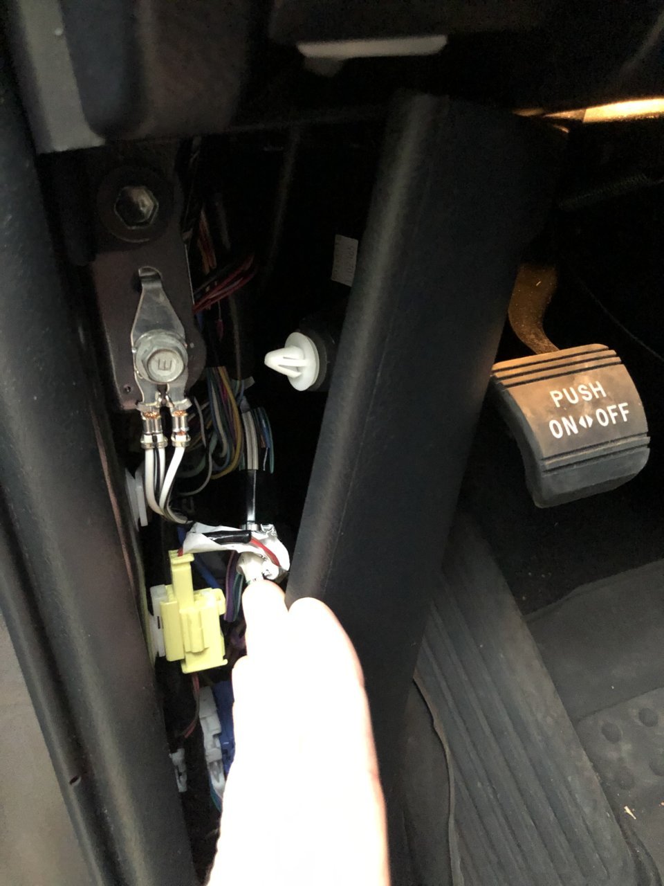 Driver side kick panel help | Toyota Tundra Forum