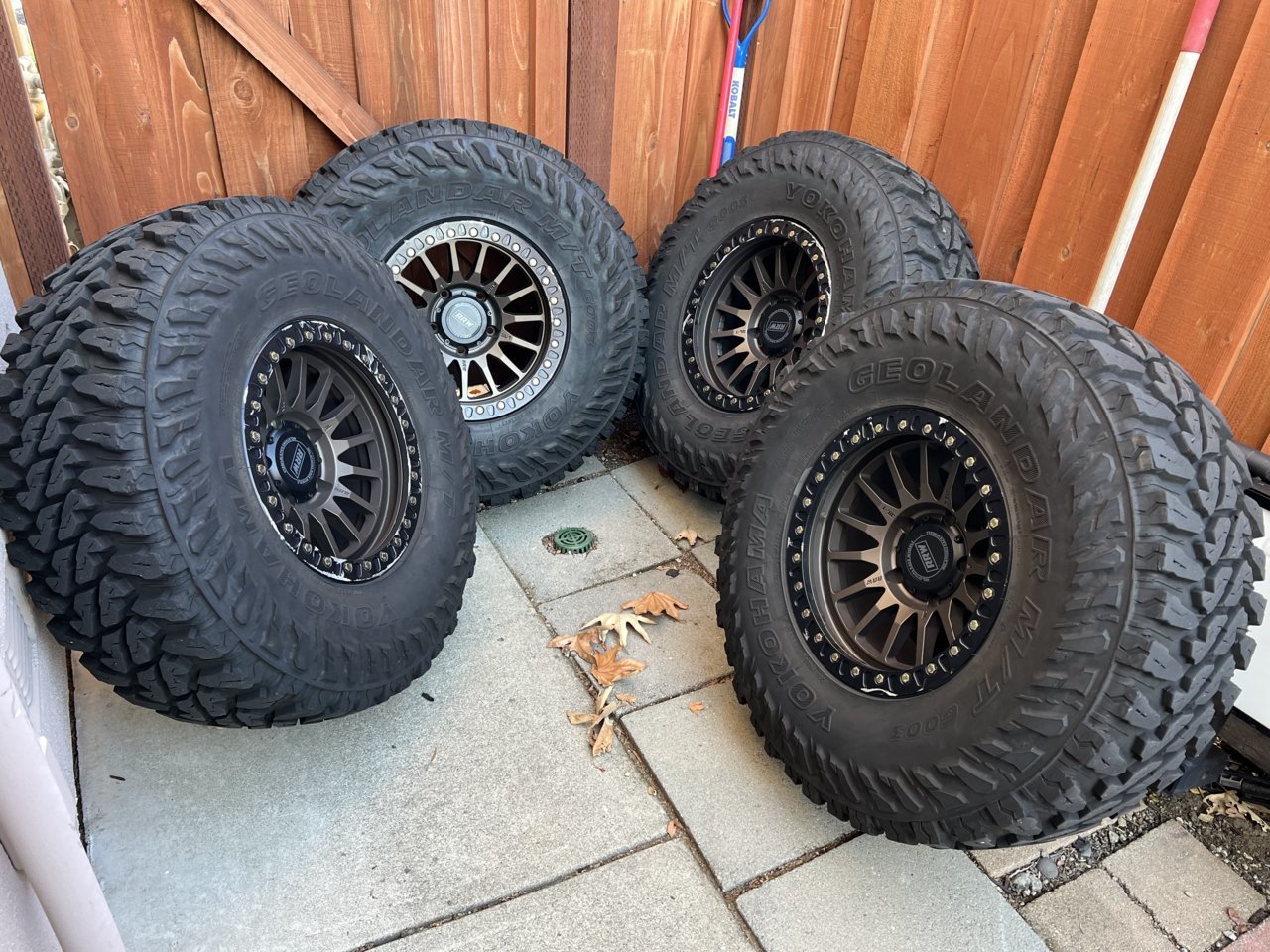 SOLD RRW RRH-7 Wheels w/ 37” Yokohama Geolandar MTs | Toyota Tundra Forum