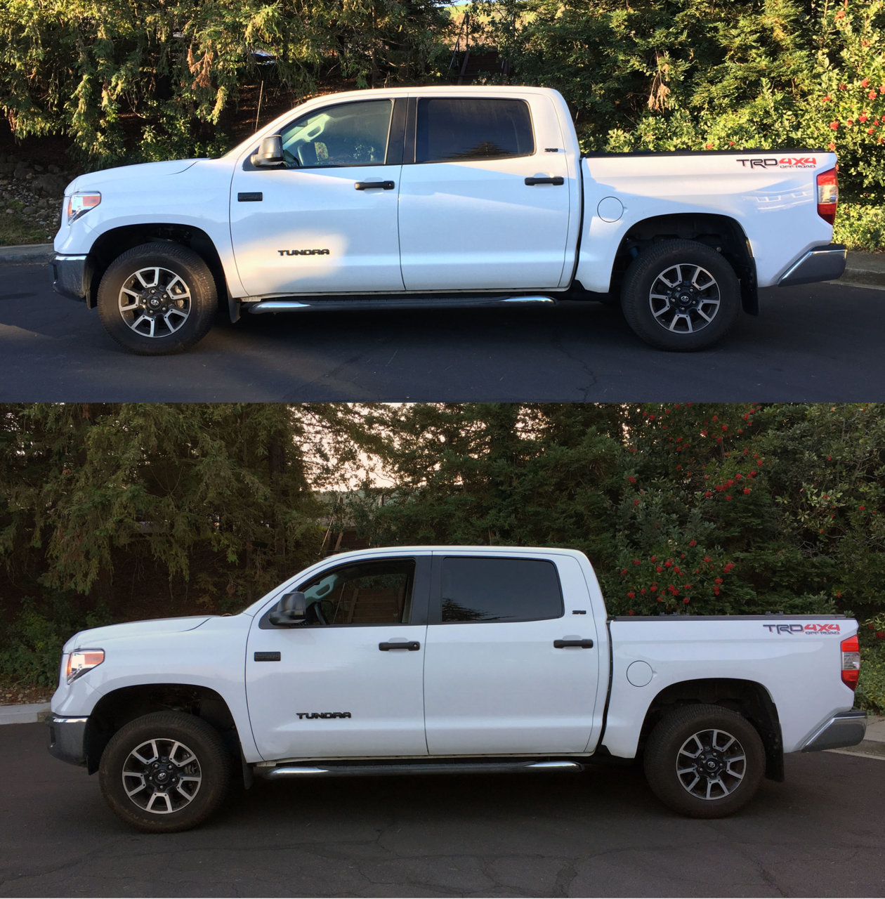Tundra Leveling Kit Before And After