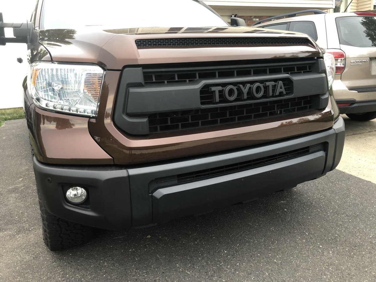 SR Bumper Covers Installed Over Chrome | Toyota Tundra Forum