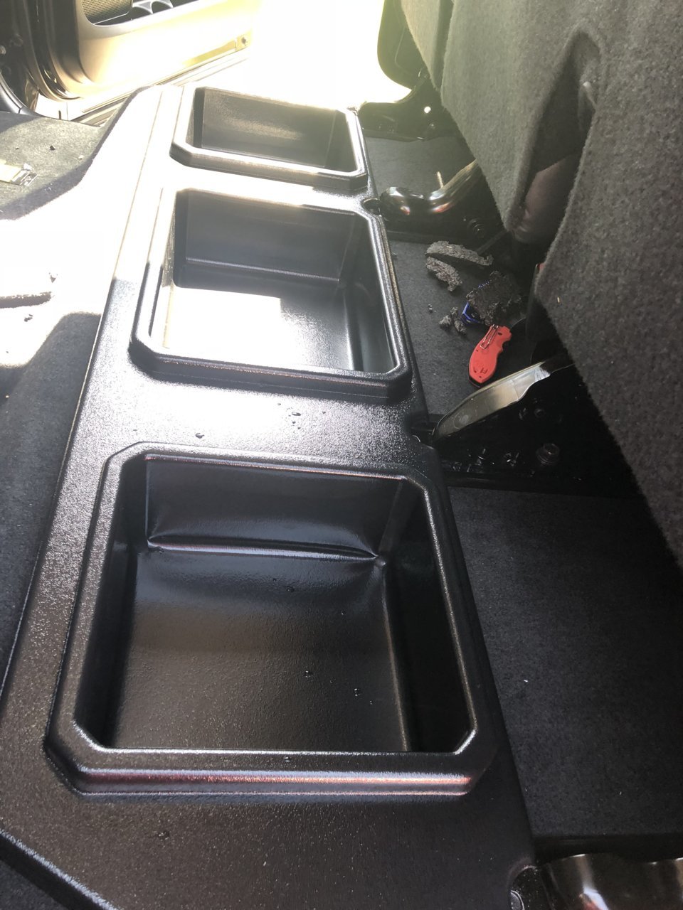 Under rear seat storage | Toyota Tundra Forum