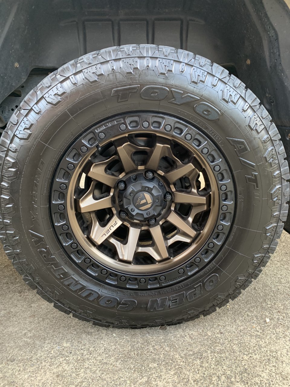 Fuel Covert D696 Matte Bronze/Toyo Open Country | Toyota Tundra Forum