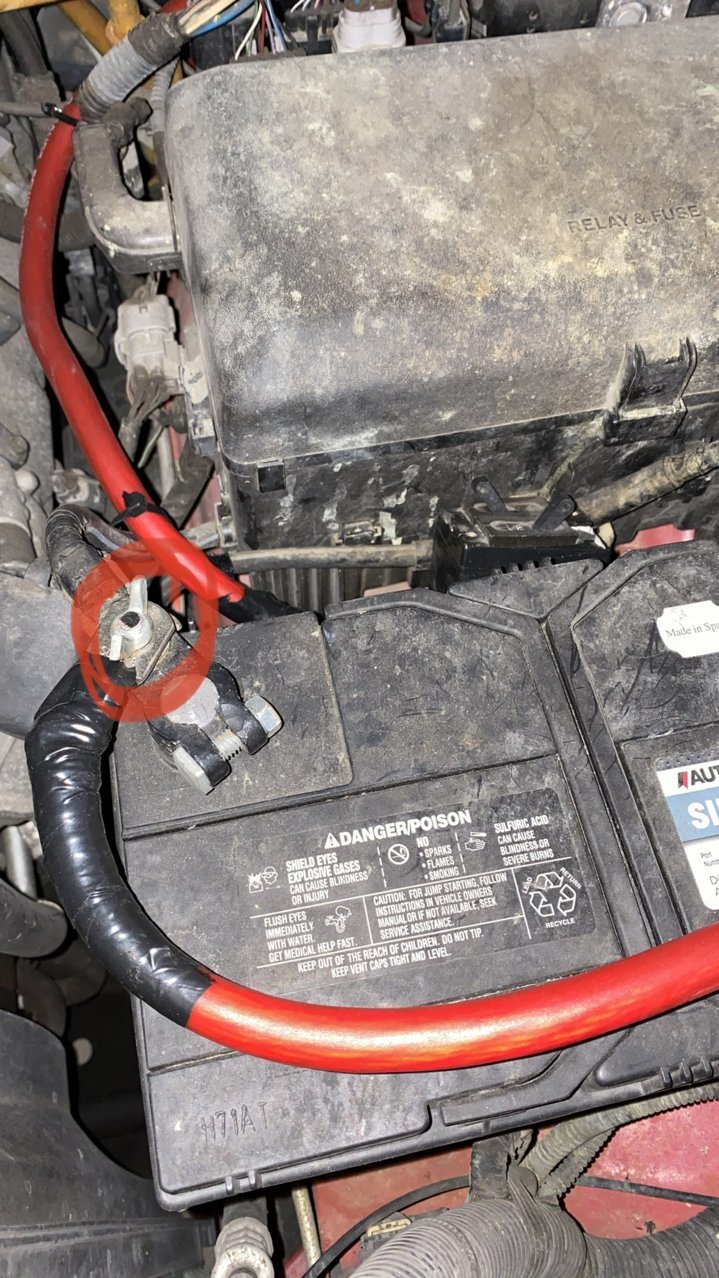 tacoma battery cable replacement