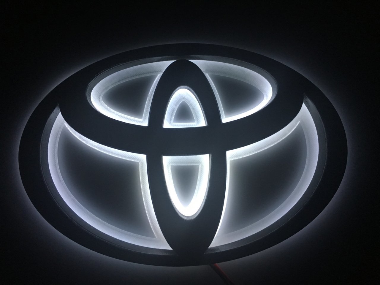 Backlit logo for stock grill | Toyota Tundra Forum