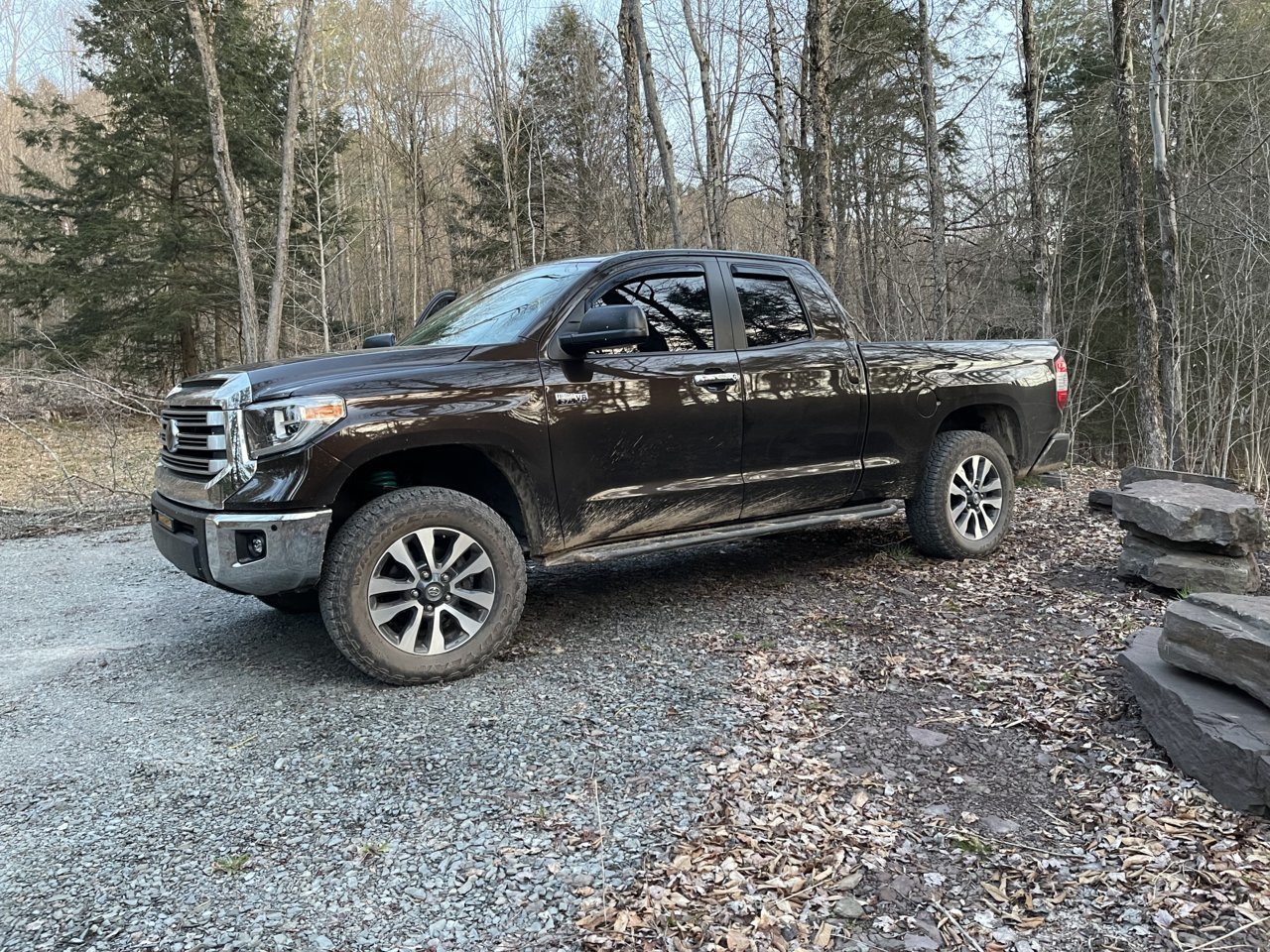 Anyone with a Smoked Mesquite Limited that’s leveled? | Toyota Tundra Forum