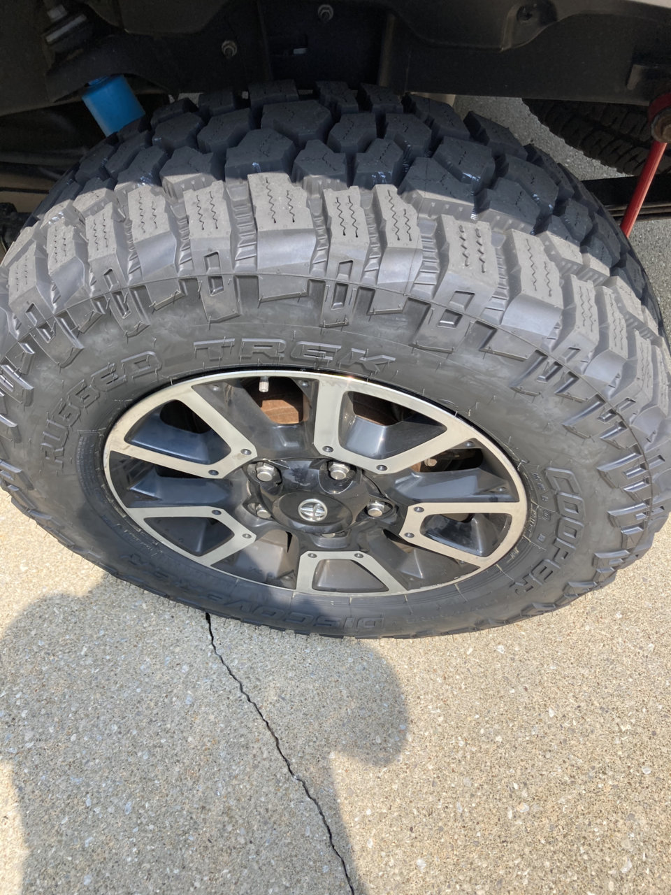New Cooper Discovery Rugged Trek tires!! | Toyota Tundra Forum
