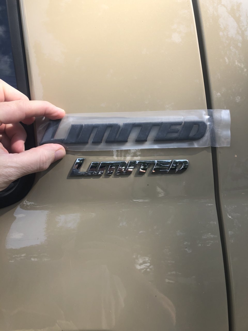 Black limited badge | Toyota Tundra Forum