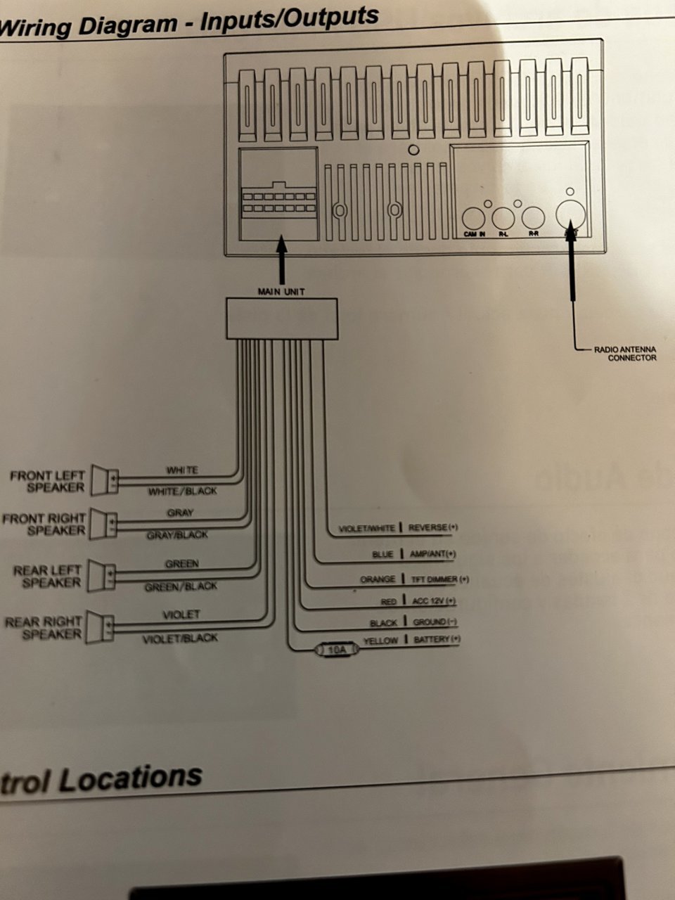 Stereo Wiring Harness 1st Gen Tundra 