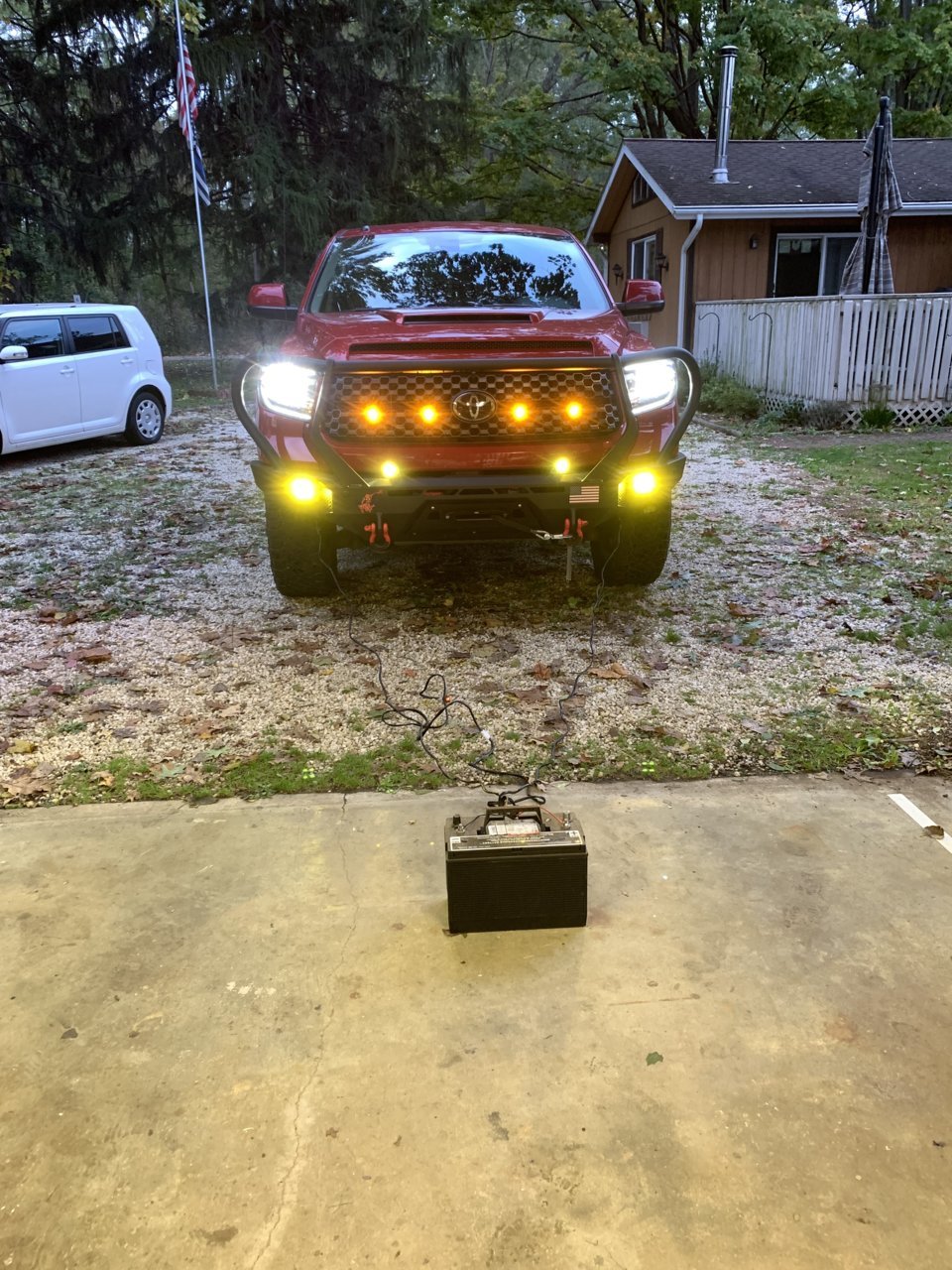 Fog lights tested (waitiong on harness adapters).jpg