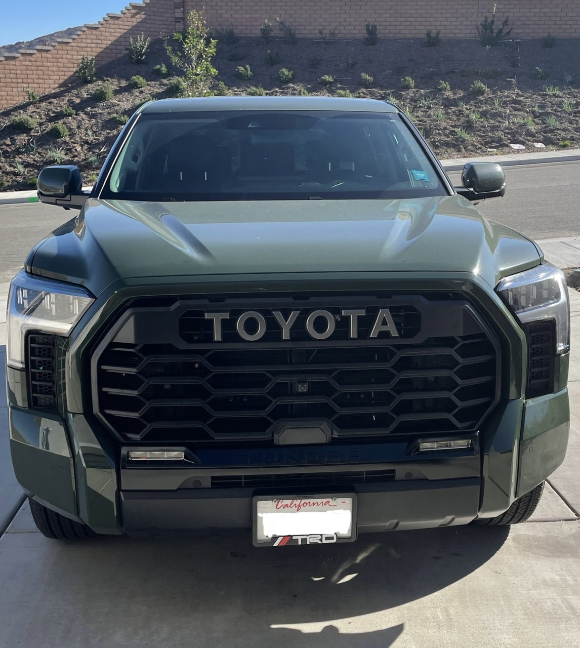 Army Green Limited Chrome Delete | Toyota Tundra Forum