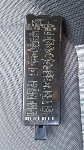 2010 Toyota Tundra Fuse Box Diagram Wiring Schematic