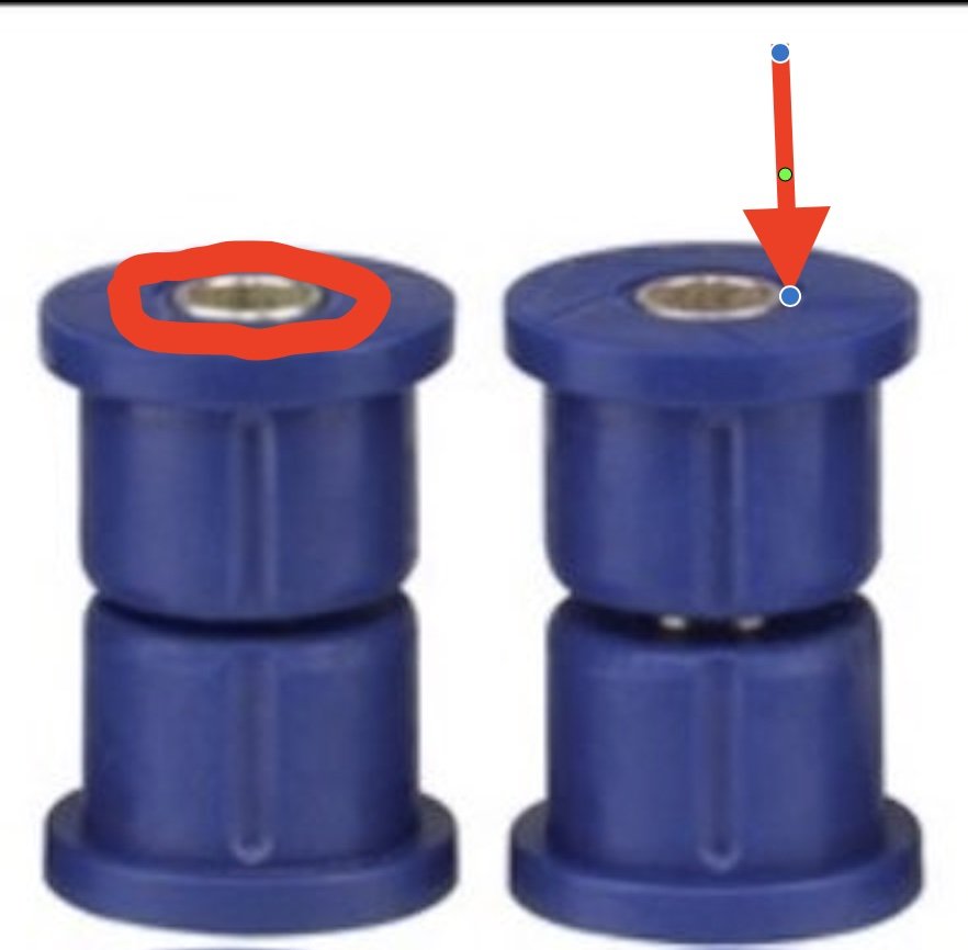 Blox Replacement Prothane Polyurethane Bushing for Billet Rear