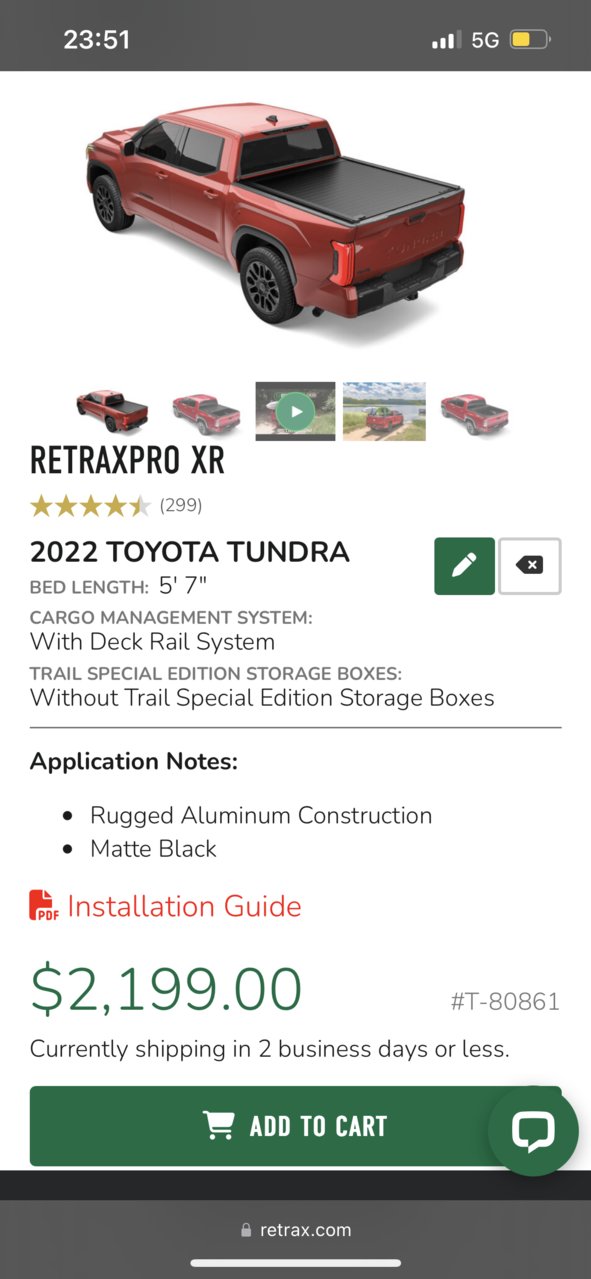 Retrax Pro XR | Toyota Tundra Forum