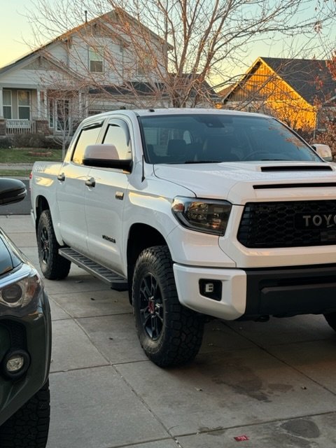 Largest TRD Pro tire size on stock suspension? | Page 2 | Toyota Tundra ...