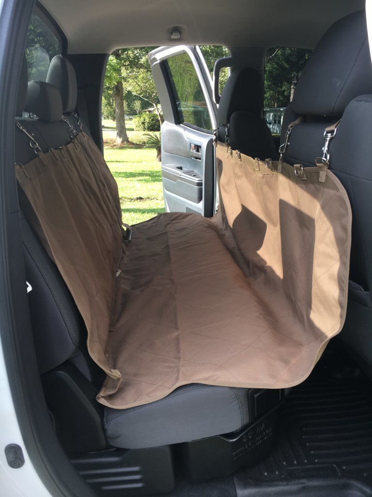 tundra crewmax dog seat cover