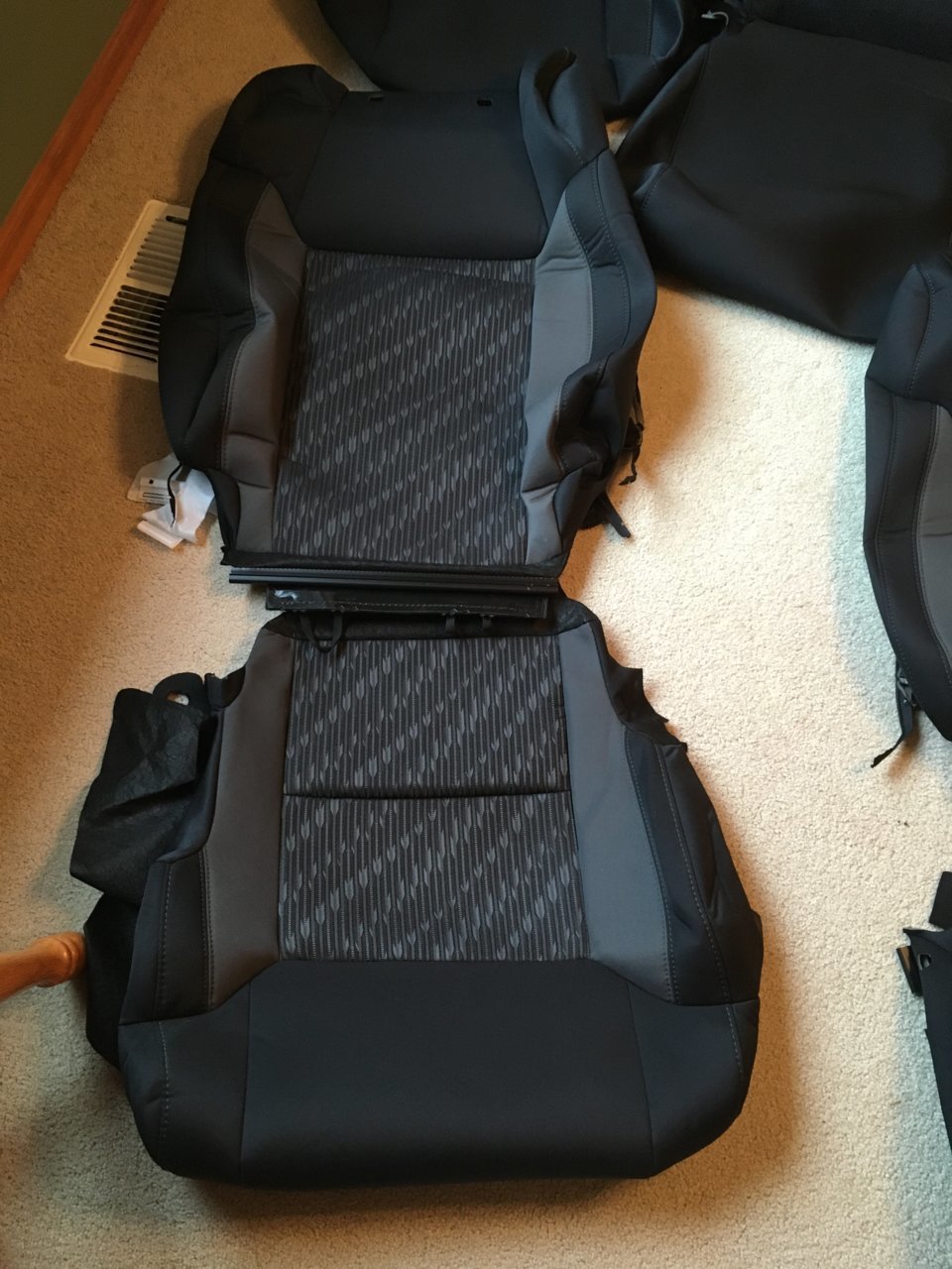 **Sold** 2020 Double Cab OEM Cloth Seat Covers | Toyota Tundra Forum